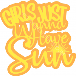 Girls just wanna have sun